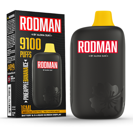 Rodman 9100 Disposable by Aloha Sun – 9100 Puffs