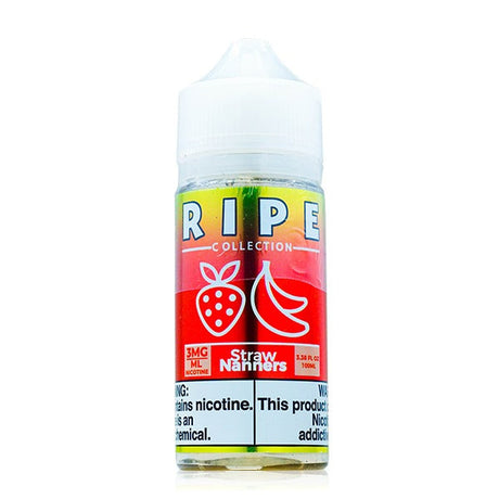 Straw Nanners by Vape 100 Ripe Collection 100mL Bottle