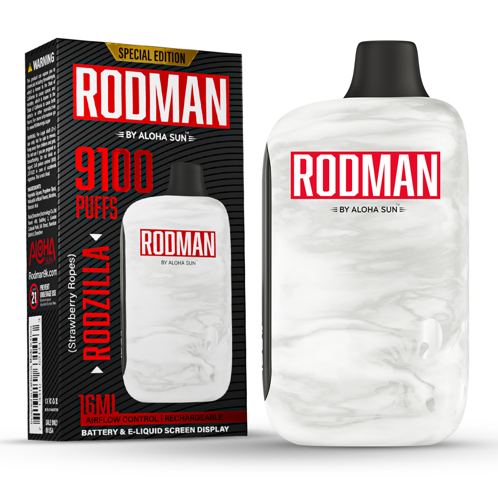 Rodman 9100 Disposable by Aloha Sun – 9100 Puffs