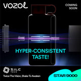 Vozol STAR 9000 Disposable Vape - 9000 Puffs