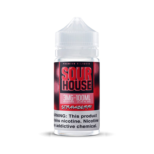 Strawberry by Sour House 100ml bottle
