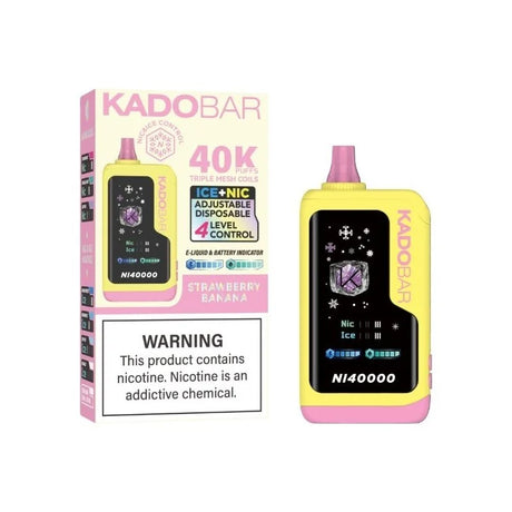 KADOBAR NI40K Nic + Ice Control Disposable Device - 40000 Puffs