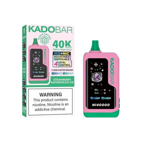 KADOBAR NI40K Nic + Ice Control Disposable Device - 40000 Puffs