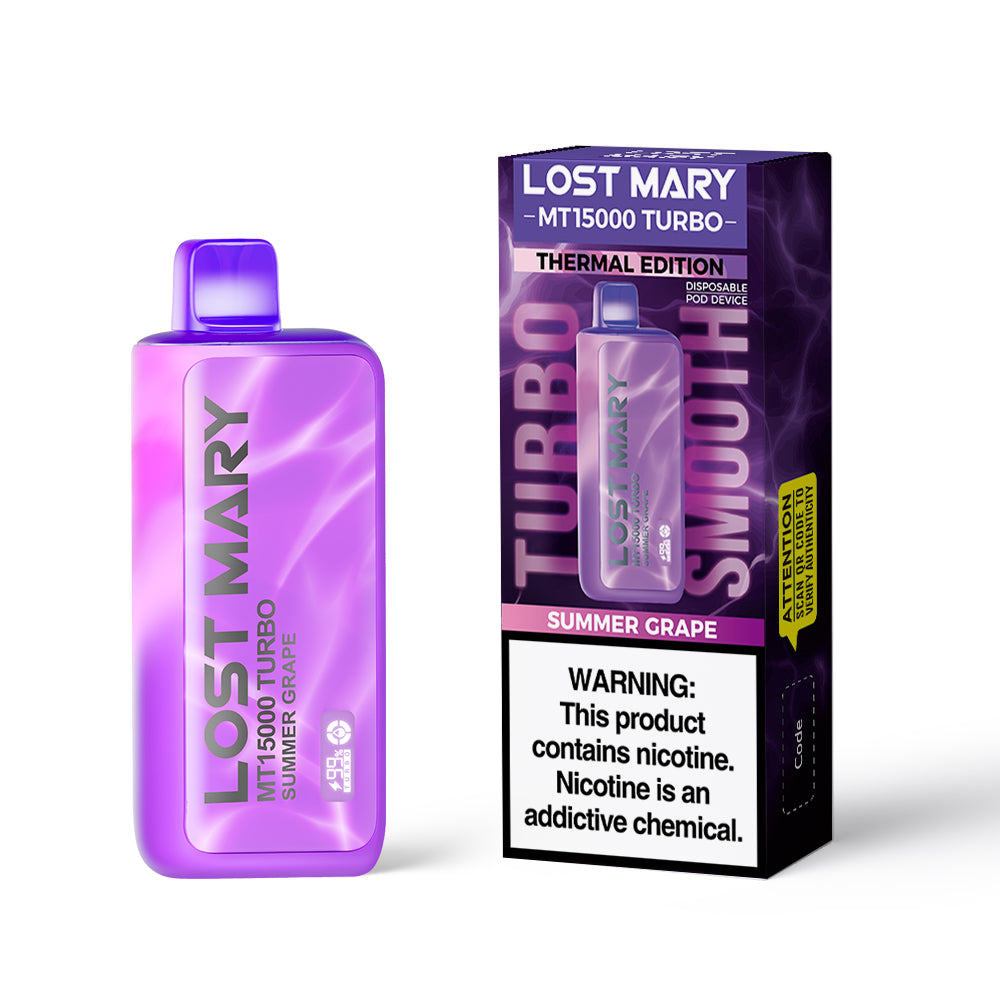 LOST MARY MT15K TURBO – 15,000 Puffs | High-Capacity Texas