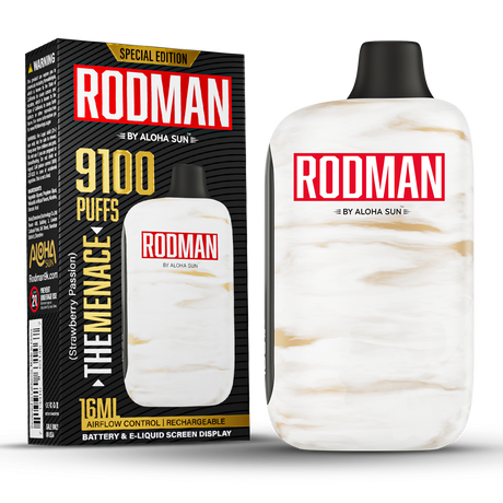 Rodman 9100 Disposable by Aloha Sun – 9100 Puffs