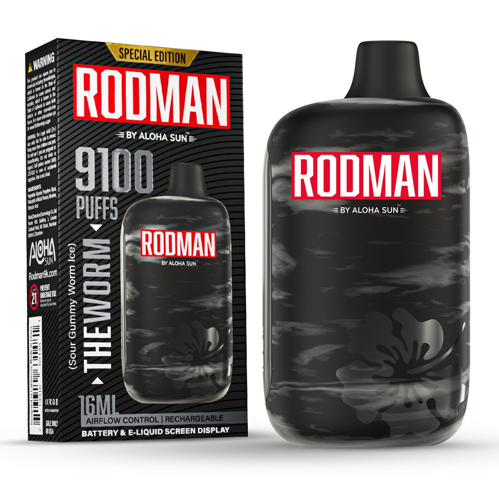 Rodman 9100 Disposable by Aloha Sun – 9100 Puffs