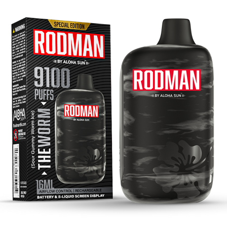 Rodman 9100 Disposable by Aloha Sun – 9100 Puffs