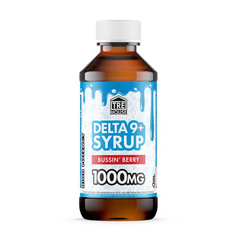 TRE HOUSE Delta 9+ Syrup - 1000mg