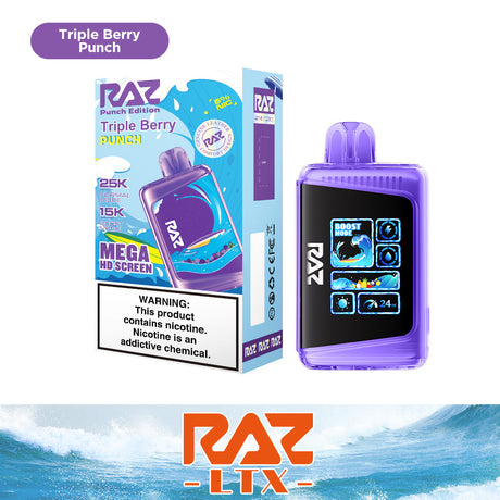 RAZ LTX “Punch Edition" 25K Puff Disposable Device – 25000 Puffs