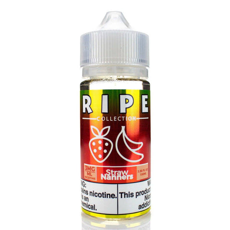 Straw Nanners by Vape 100 Ripe Collection 100mL Bottle
