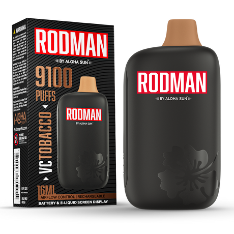 Rodman 9100 Disposable by Aloha Sun – 9100 Puffs