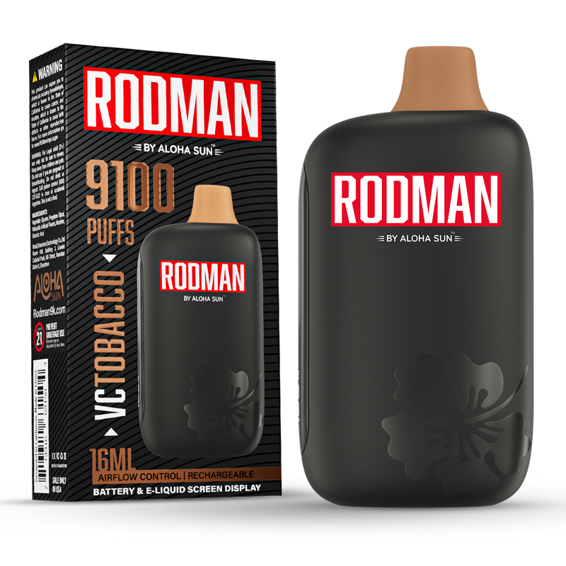 Rodman 9100 Disposable by Aloha Sun – 9100 Puffs