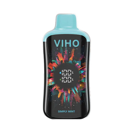 Viho Super Charge PRO E-Cig Disposable 20000 Puffs 21mL 50mg simply mint