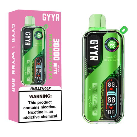 GYYR Wynn Bar Challenger 30K Puff powered by PYNE POD Disposable Device - 30000 Puffs