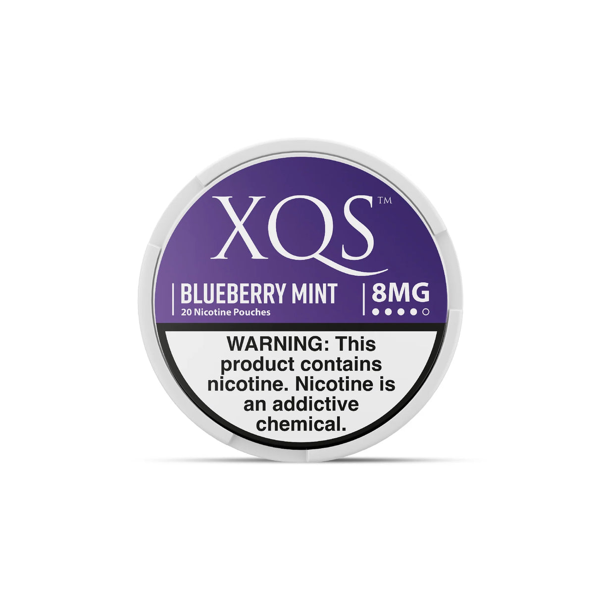 XQS Nicotine Pouch Blueberry Mint (20 Count)