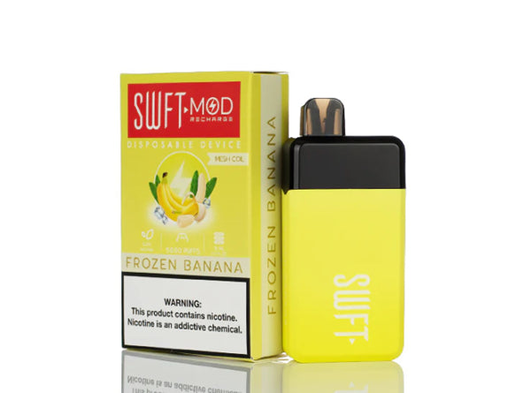 SWFT Mod Disposable 5% Rechargeable Disposable Device with Synthetic E-Liquid 5000Puffs