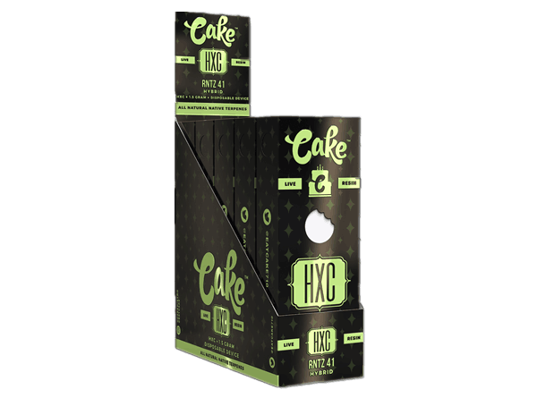 Cake HXC Live Resin 1.5 Gram Disposable Device