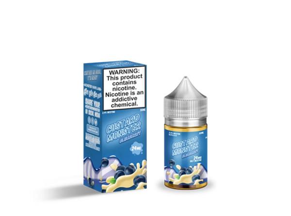 Custard Monster 30ml Nic Salt  E-Juice By Jam Monster