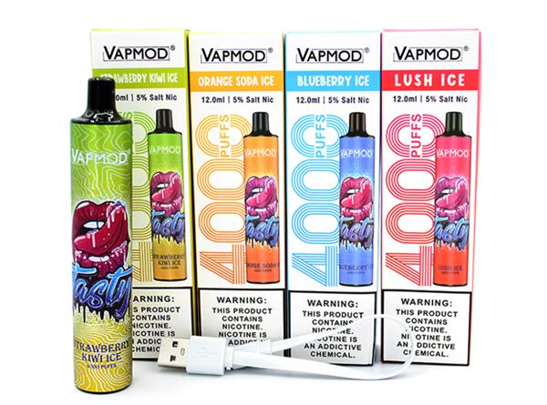 Vapmod Tasty 4000 Puff Rechargeable Disposable Device – VapoRider