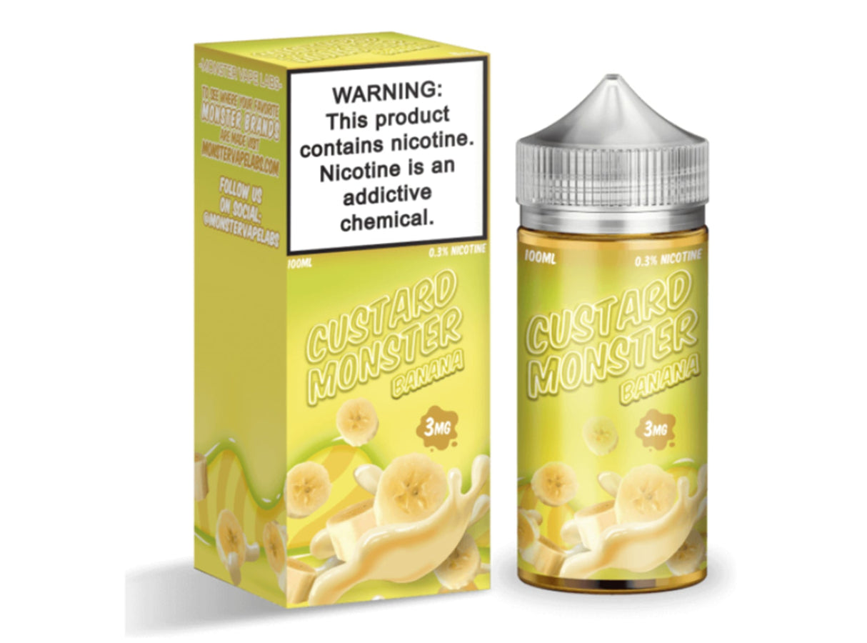 Custard Monster 100ML E-Juice By Jam Monster