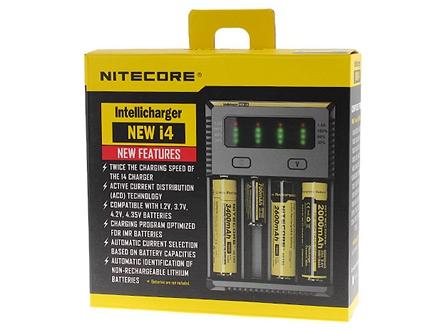 All-New NITECORE i4 Intellicharger Smart Battery Charger - VapoRider