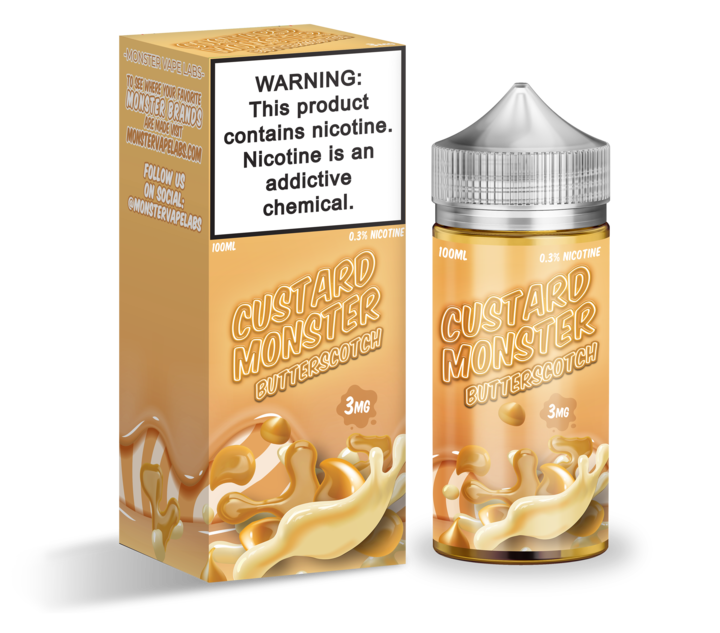 Custard Monster 100ML E-Juice By Jam Monster