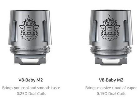 SMOK TFV8 Baby Coils T12/T8/T6/X4/Q2/M2/Mesh (5pcs) - New Mesh Coils Available - Vaporider