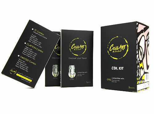 Twisted Combo - CoilArt CTCL Coils for Joyetech Tron, E-Vic Kit, eGo One (5pk) - Vaporider
