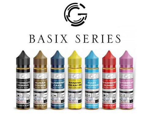 Basix Series 60mL Premium E-Liquid by Glas - Vaporider