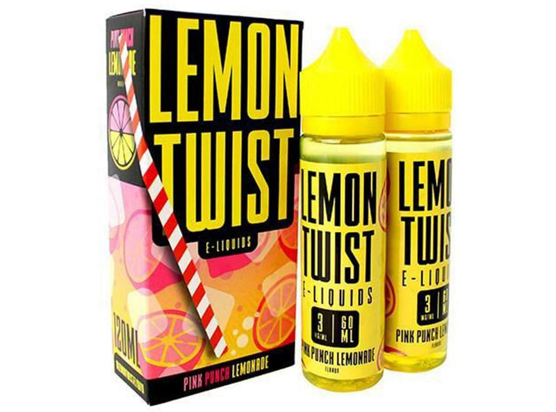 Lemon Twist E-Liquid 60mL/120mL - Pink Punch Lemonade - Vaporider