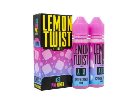 Lemon Twist E-Liquid 60mL/120mL -Pink 0 (Iced Pink Punch Lemonade 