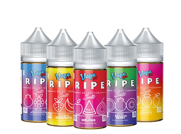 Ripe / Sweet Collection 30mL 50MG Nicotine Salt E-Liquid - Vaporider