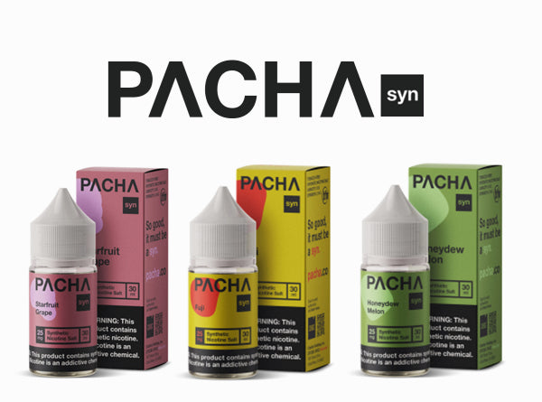 PACHA Syn 30ML Synthetic Nicotine Salt E-Juice