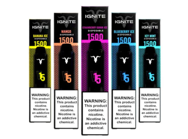 IGNITE V15 1500 Puffs Disposable Vape Pen