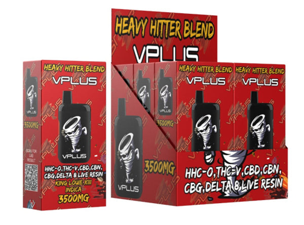 VPLUS Heavy Hitter Blend Disposable 3500MG – VapoRider