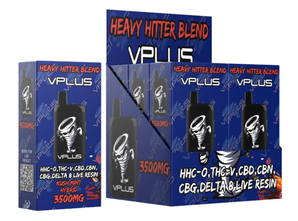 VPLUS Heavy Hitter Blend Disposable 3500MG