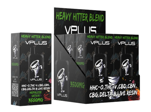 VPLUS Heavy Hitter Blend Disposable 3500MG