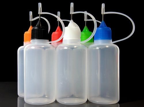 30mL Steel Needle Tip Dropper Bottle (12pk) - Vaporider