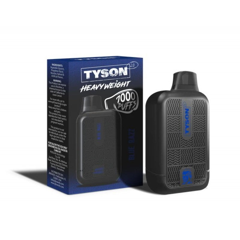 Tyson 2.0 Heavy Weight Rechargeable Disposable – 7000 Puffs