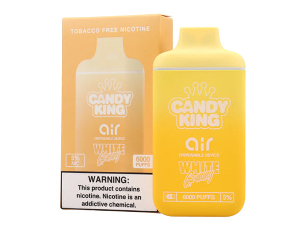 Candy King Air Tobacco Free Nicotine Rechargeable Disposable Device 6000 Puffs