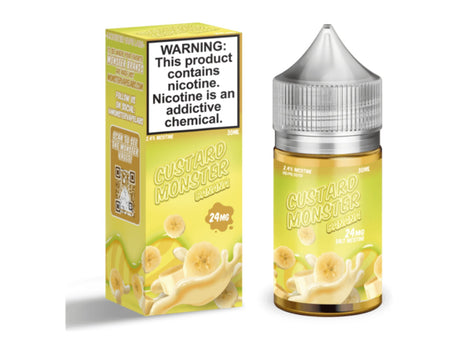 Custard Monster 30ml Nic Salt  E-Liquid By Jam Monster