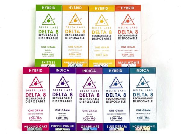 Delta Labs Delta 8 Rechargeable Disposable