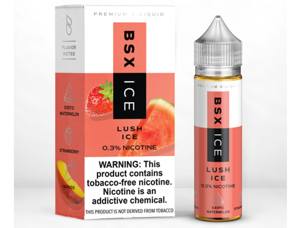 BSX Ice 60ml Tobacco-Free Nicotine E-Juice by Glas Vapor