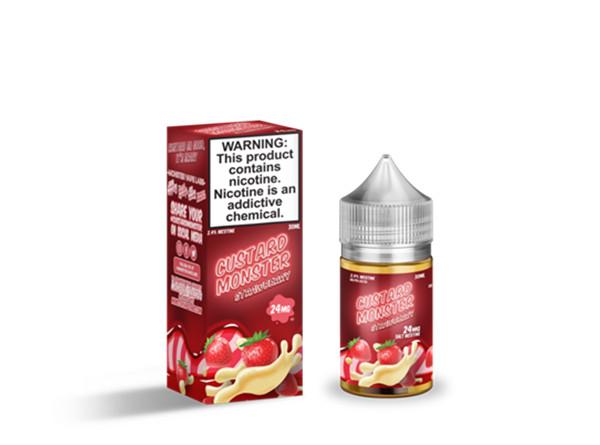 Custard Monster 30ml Nic Salt  E-Juice By Jam Monster