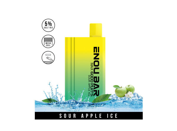 ENOUBAR Max 6000 Puffs Rechargeable Disposable Vape