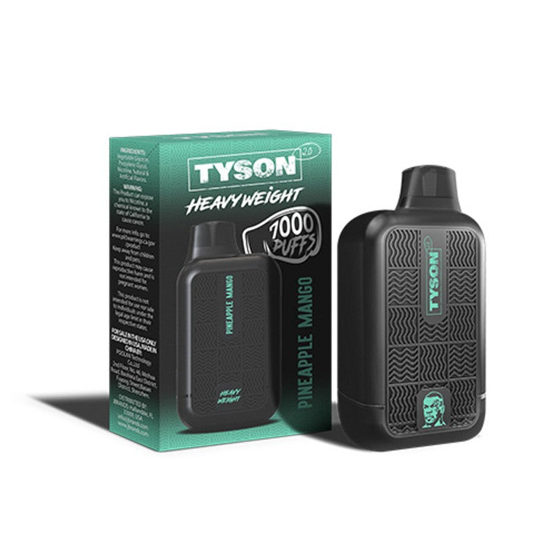 Tyson 2.0 Heavy Weight Rechargeable Disposable – 7000 Puffs