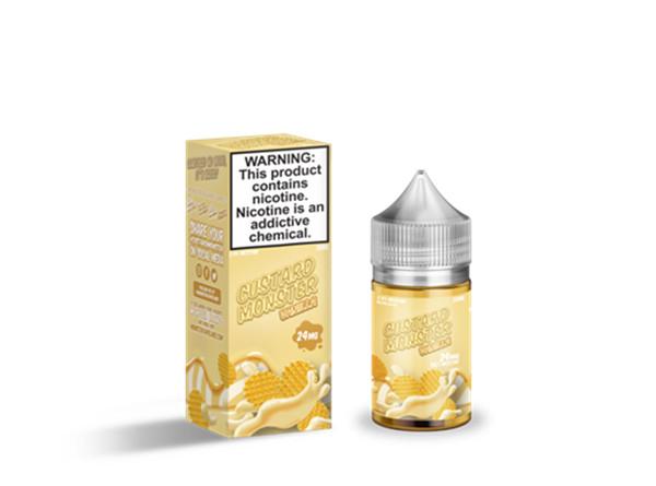 Custard Monster 30ml Nic Salt  E-Juice By Jam Monster