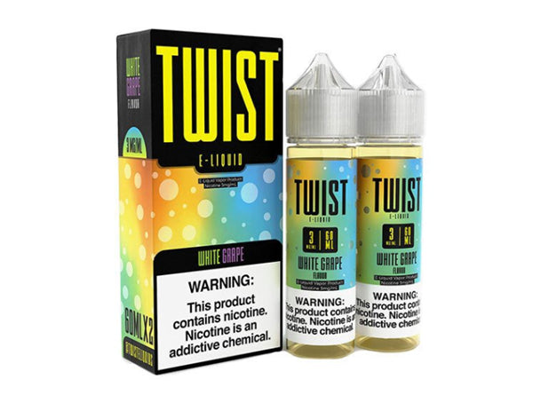 Twist E-Liquid 120ML - White Grape