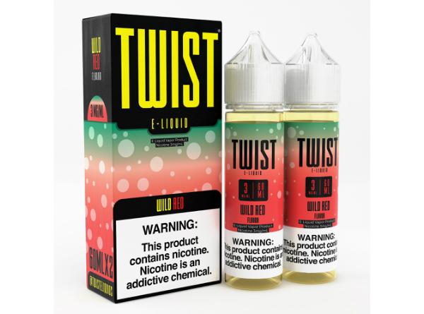 Lemon Twist E-Liquid 120mL - Wild Red (Wild Watermelon Lemonade)